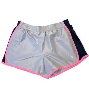 Danskin Now Gray & Pink Athletic Running Shorts | Size M (8-10)